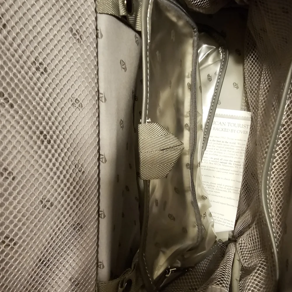 American Tourister Brown Textured Men’s Laptop Shoulder Bag